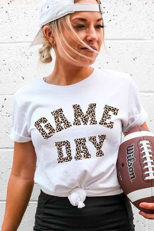 LEOPARD GAME DAY GRAPHIC TEE