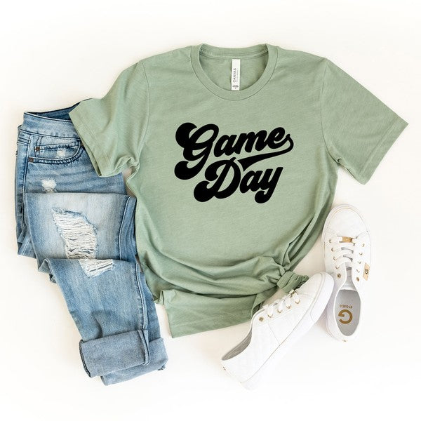 Game Day Retro Short Sleeve Graphic Tee